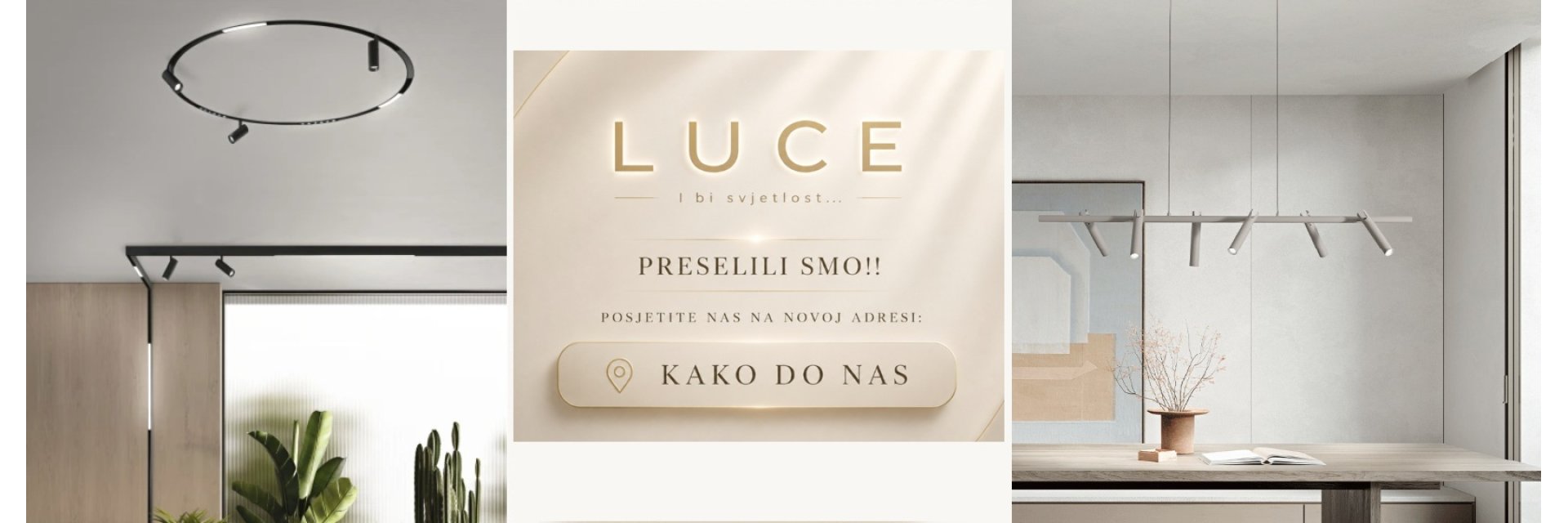 Nova adresa LUCE RASVJETA