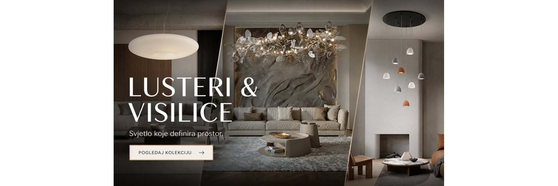 LUSTERI I VISILICE TREND