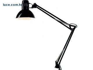 Crna stolna lampa