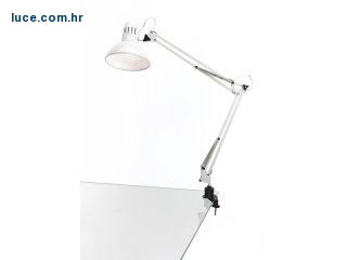 Bijela stolna lampa