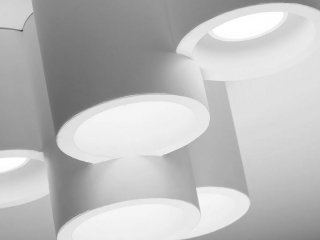 Stropna lampa gips 5