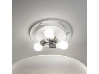 staklena plafonjera promjenjive žarulje E27