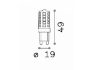 G9 3W 3000K