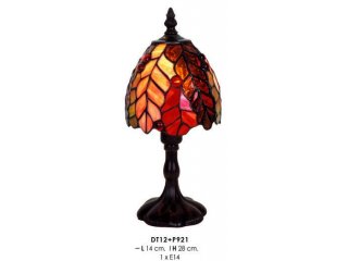 Stolna lampa crvena Tiffany