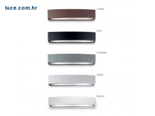 Zidna lampa d.45cm - antracit