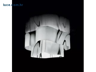 Plafonjera - crno bijela