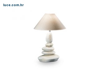 Stolna lampa bež