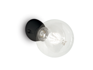 Zidna lampa kugla black