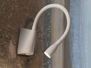 Zidna lampa zmija sa prekidačem