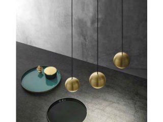 visilice tri  MINI kugle 1 izvod zlatne