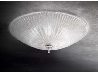 Plafonjera Shell 40cm transparentna