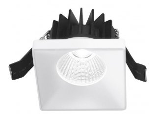 Ugradbena lampa Dane bijela kvadratna