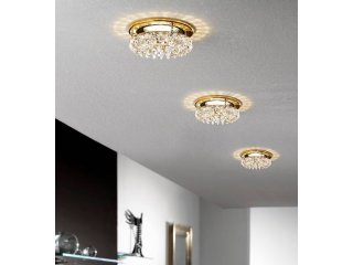 Ugradbena lampa Cygnus zlatna