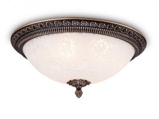 stropna lampa ottone brunito d.40cm