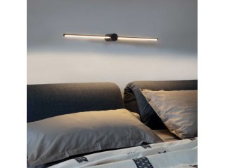 Zidna lampa Filo crna 75cm