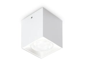 tuba mini - kockasta bijela 4x5cm