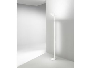 Podna lampa Quadra bijela