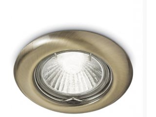 Ugradbena lampa Helky - bakrena