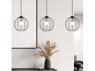 Visilica Gino 3 black/gold