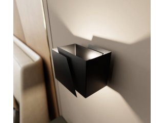 Zidna lampa Frost black