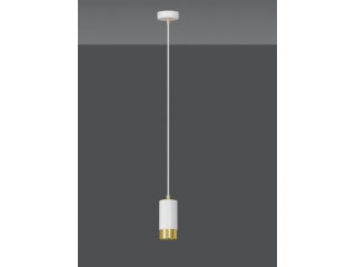 Visilica Fumiko 1 bijela/zlatna