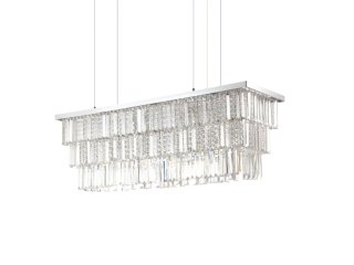 Kristalni Luster Martinez - chrome