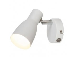 Ebony zidna lampa sa prekidačem