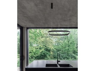 Luster Criseide kvadratni crni