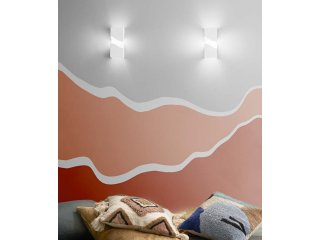 Gipsana zidna lampa Zeeland