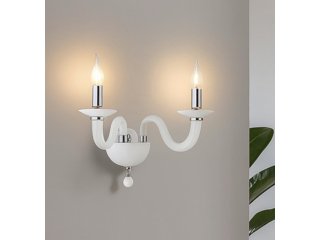 Zidna lampa Tebe - bijela