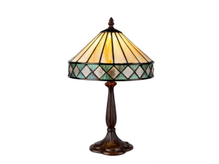 Tiffany stolna lampa Romb srednja