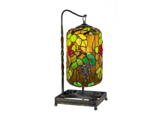 Tiffany stolna lampa Grožđe