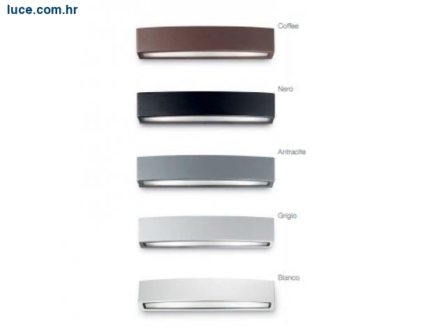 Zidna lampa d.45cm - antracit