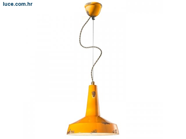 Visilica vintage žuta