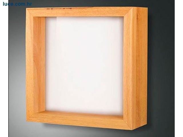 Svjetiljka Kvadrat - hrast