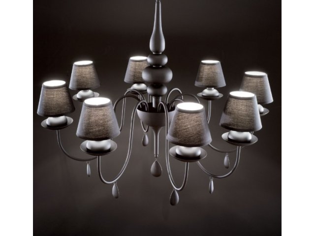 Luster Blanche 78 cm crni