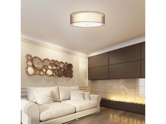 bakrena plafonjera 49,5 cm