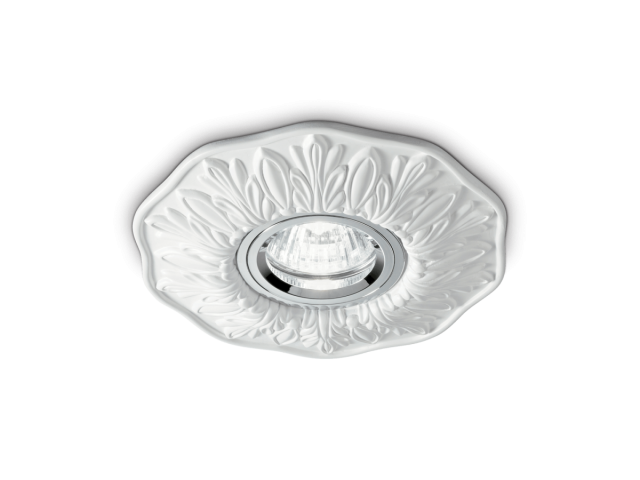 Ugradbena lampa polka bijela