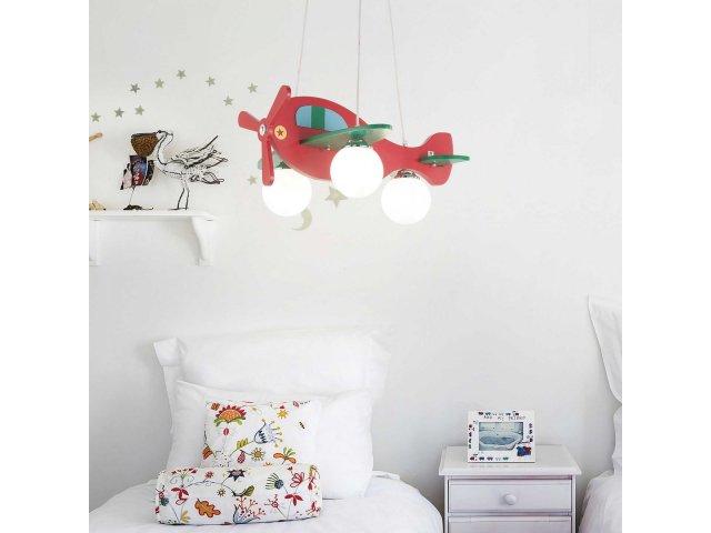 Luster Avion crveni