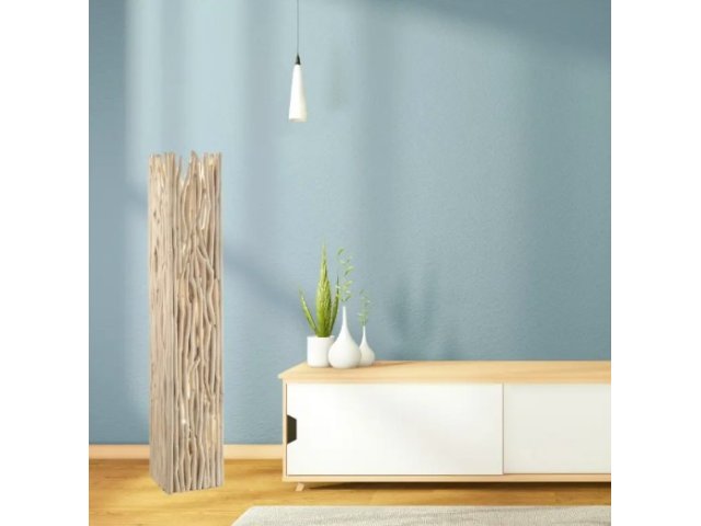 Drvena podna lampa ART rasvjeta NATUR