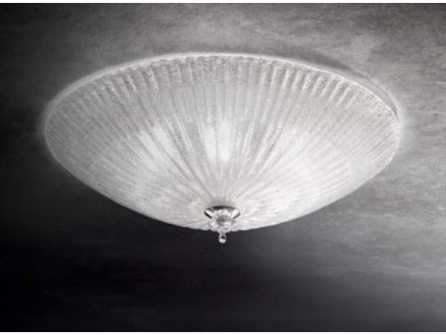 Plafonjera Shell 40cm transparentna