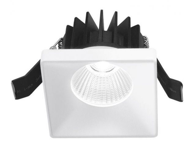 Ugradbena lampa Dane bijela kvadratna