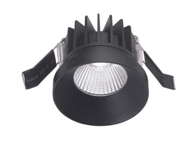 Ugradbena lampa Dane crna