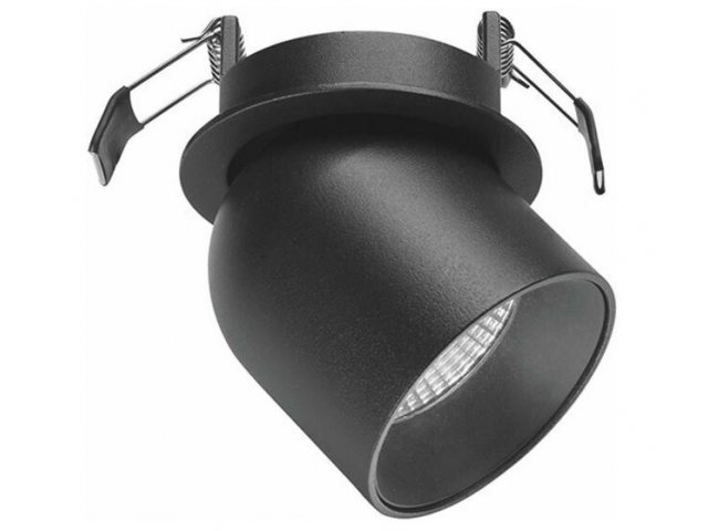 Podesiva ugradbena lampa crna