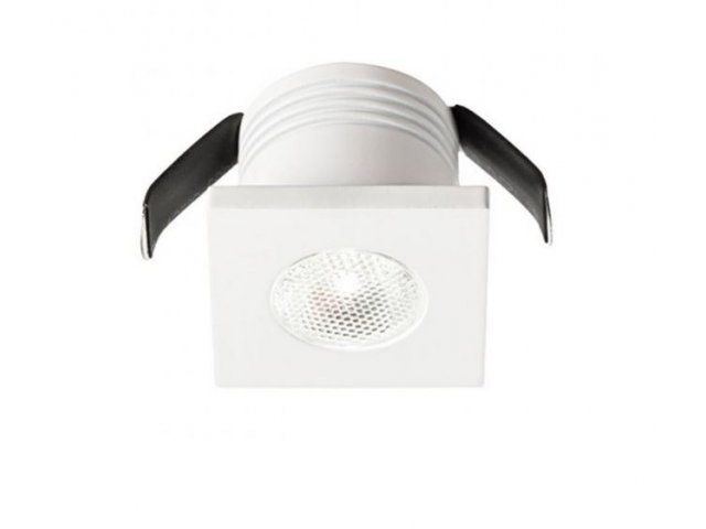 Ugradbena kvadratna lampa 3W bijela 3000K