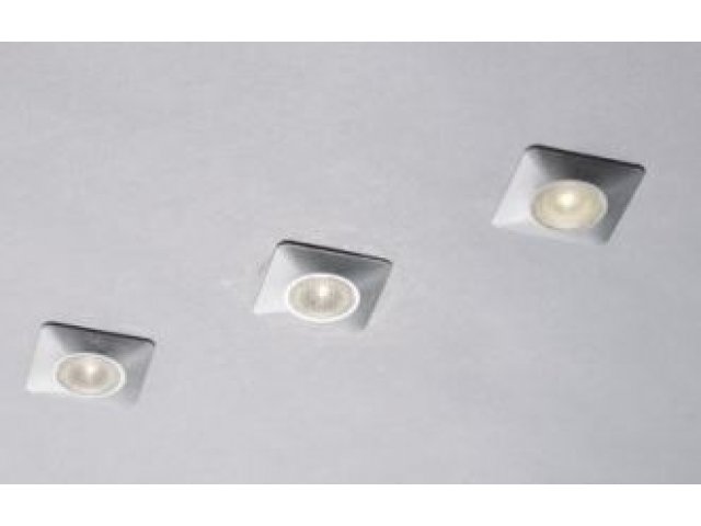 Ugradbena lampa Aso 3 kom kvadratne