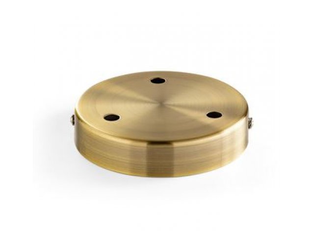 Rozeta brass - 3 cable