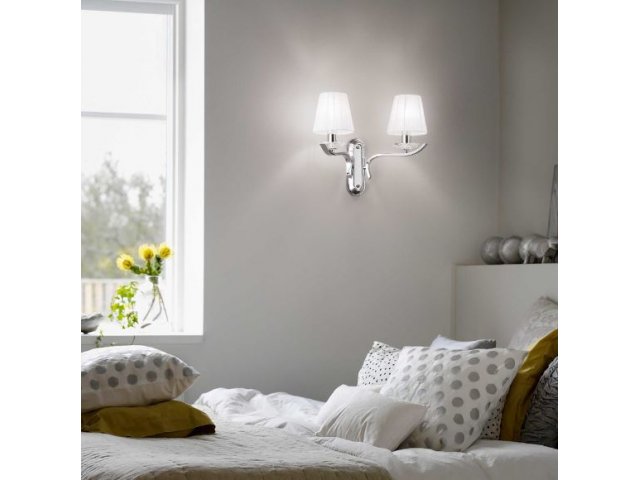 Zidna lampa Pegaso - silver