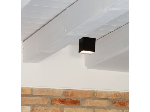 Stropni reflektor Kubiko - crna