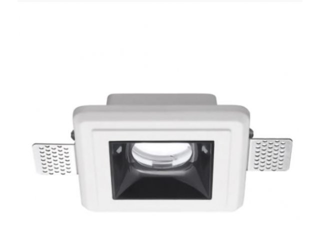 Ugradbena lampa HEMERA Q crna